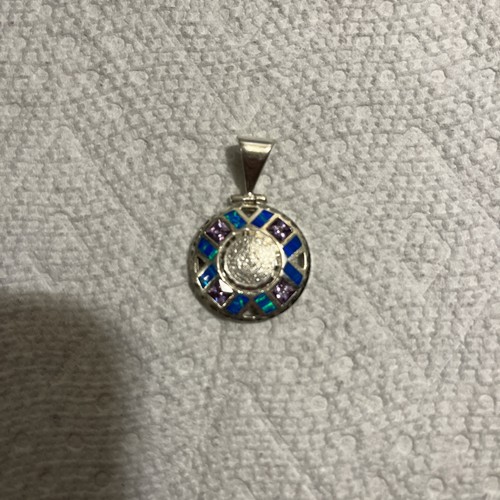 Ciondolo azteco sterling