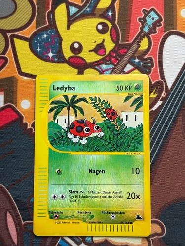 Carte pokemon ledyba - carte,