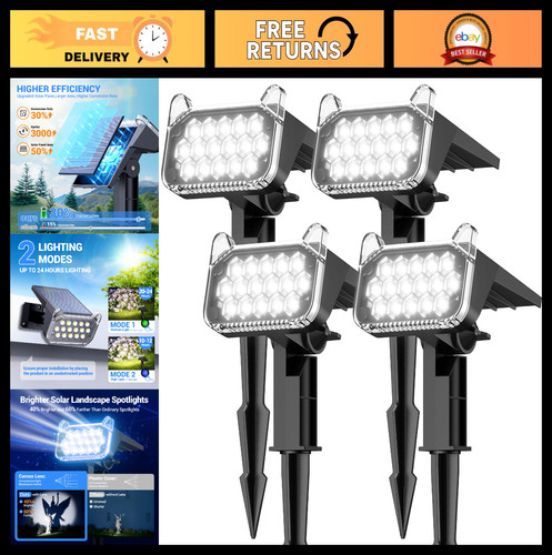 Super bright solar spot - solar, lights