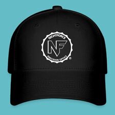 Cappello da baseball nero Nightforce Night Force Optics Guns taglia S/M e L/XL