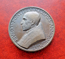 Medaglia Pio XII Anno 1956 AE