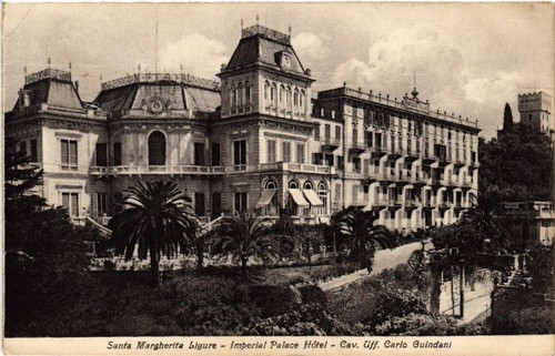 Cpa sta margherita - sta, margherita-ligure