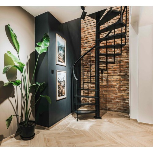 Scala chiocciola interno - a,