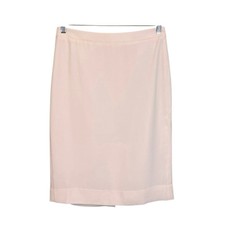 Gonna a matita J.Crew in crepe donna 8 avorio formale carriera ufficio lavoro nuova con etichette