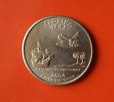 QUARTER DOLLAR 2004 FLORIDA