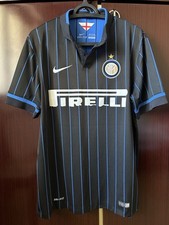 Maglia Shirt Inter 2014 2015 Home Nike Pirelli No Match Issued Worn