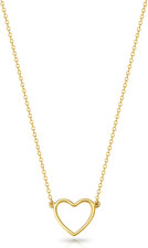 Collana Cuore Carino Placcato