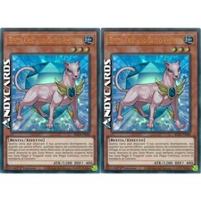 2x BESTIA CRISTALLO GATTO AMETISTA • Ultra R • BLCR IT048 • 1Ed • YUGIOH!