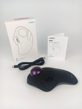 Nulea M505 Mouse Trackball Ergonomico Wireless, Ricaricabile, Bluetooth o USB