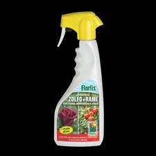 Fungicida ZOLFO e RAME FLORTIS Pronto - Rose, Ortaggi etc. - Tutte le malattie