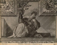 VENEZIA Palazzo dei Dogi La Semplicità P. Veronese Edizione Inalterabile Foto