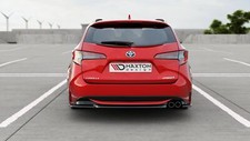 Attacco Posteriore Flaps Diffusore Adatto per Toyota Corolla XII Touring Sports Nero