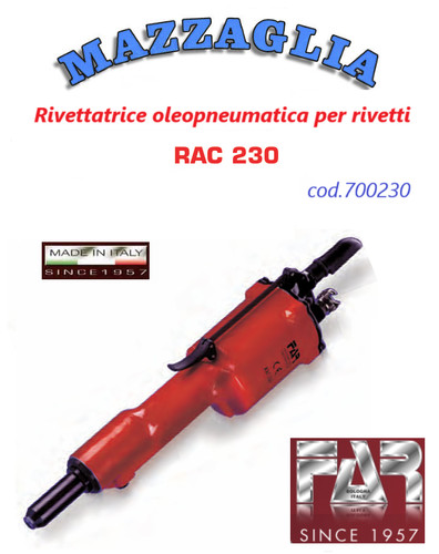 Far rac 230 rivettatrice - far,