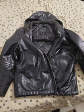  Giubbotto pelle uomo usato come Nuovo taglia 48 Marca Metropolitan Leather