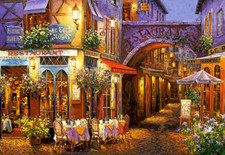 serata in Provenza romantico