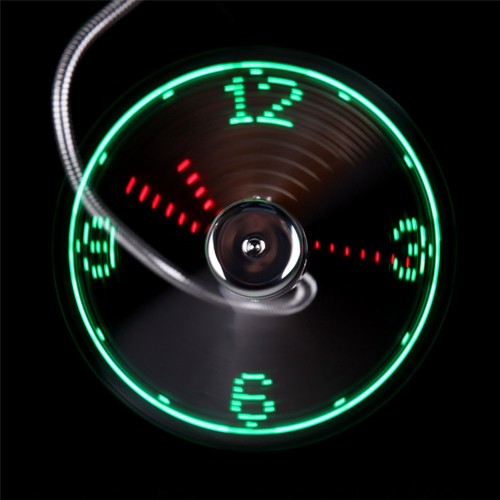 Ventilatore orologio led mini - led,
