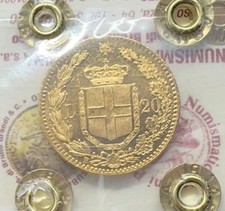 MONETA REGNO D' ITALIA UMBERTO