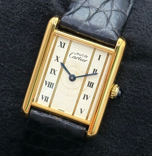 Cartier tank vermeil vintage - tank,