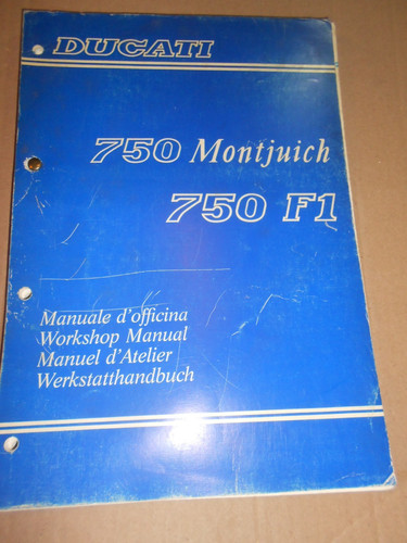 Manuale officina ducati 750 - manuale,