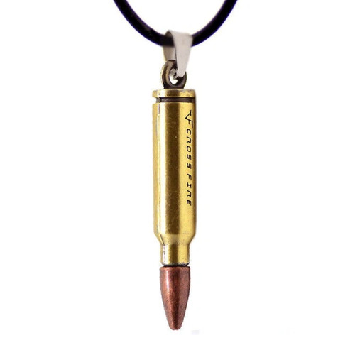 Collana con ciondolo forma - a,