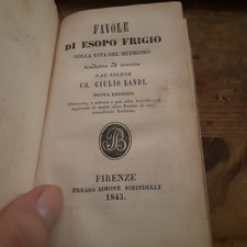 favole di esopo frigio GIULIO