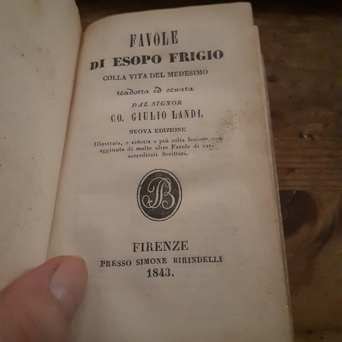 Favole esopo frigio giulio - di,