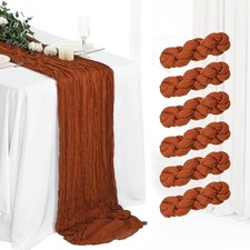 6Pcs Terracotta Cheesecloth
