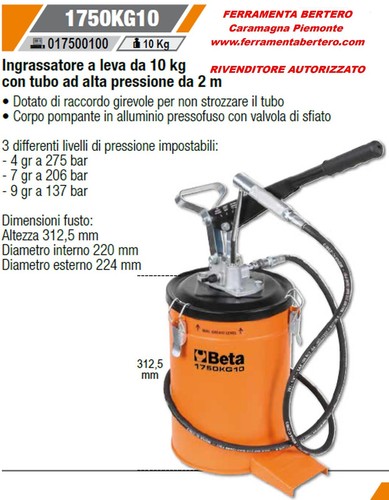 Beta 1750 ingrassatore - beta,