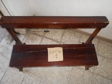 ANTICA PANCA IN LEGNO (1° LOTTO).