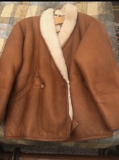 Montone di pelle da donna imbottito Taglia 46