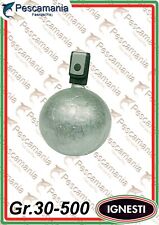 Piombo a sfera Fonderia Roma 30-500gr. "TOP' J" sgancio rapido traina drifting