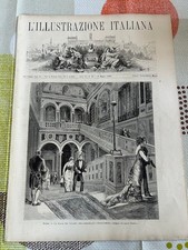 L'Illustrazione Italiana 20 1880 INCISIONI Roma Torino Svezia Stoccolma