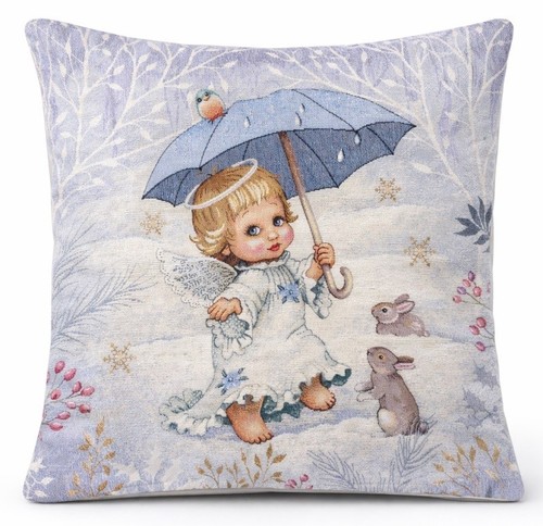 Cuscino arredo gobelin angelo - arredo,