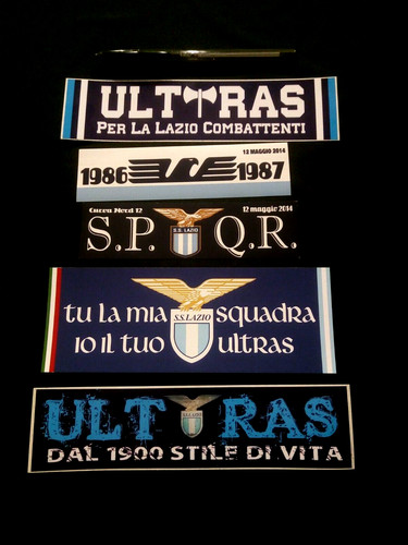 Lotto adesivi ultras lazio - 5,