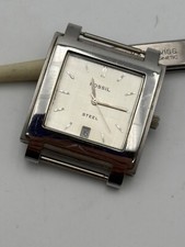 fossil steel arkitekt fs-2797 watch quartz