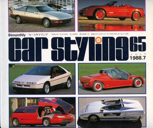 Car styling july 1988 - no.65,