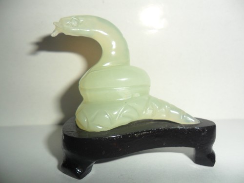 Statuetta scultura serpente - statuetta, in
