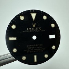 Rolex Submariner Black dial Tropical yellow gold 16613 16618 16803