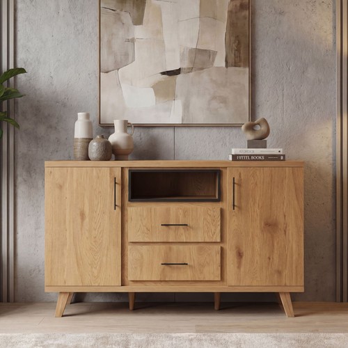 Credenza rovere decoro - , cm