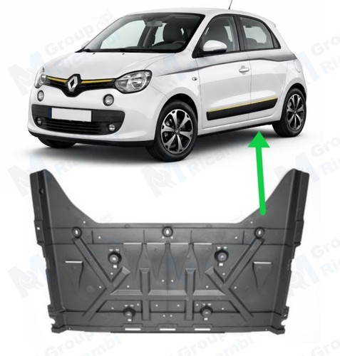 Riparo motore plastica nera - riparo,