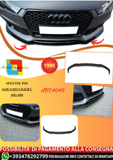 💫ART.4049 Splitter per Audi A7 RS7 Facelift 2015-2018 (ABS)💫