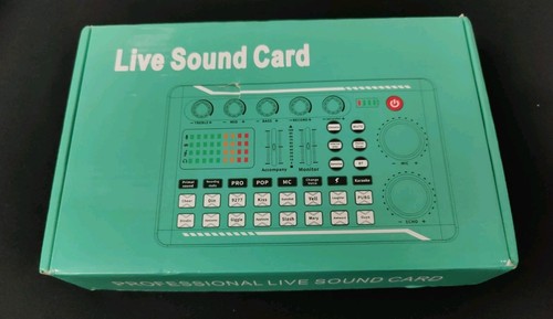 Scheda audio live