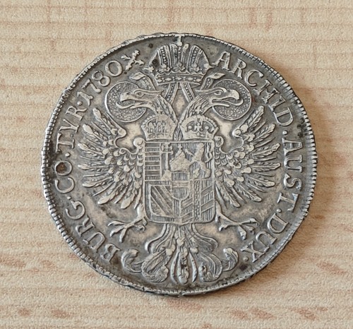 Maria theresia taler mtt 1780 - maria,