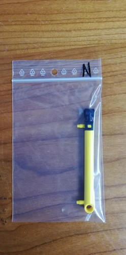 Lego yellow pneumatic cylinder