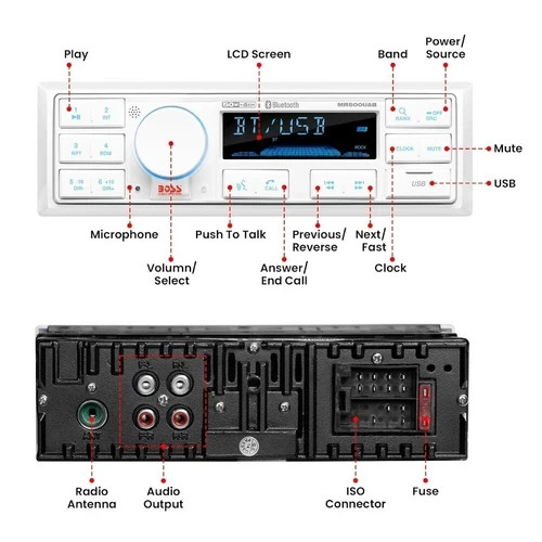 Boss audio systems mr500uab - audio,