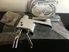 Sol rubinetteria miscelatore vasca cromo con doccia e flex alta qualità