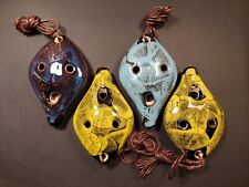 Ocarina In Ceramica Ciondolo Etnico