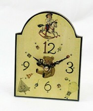 Orologio da Tavolo in Legno Vintage Retro Made in England al Quarzo UTS Germany