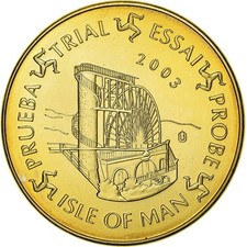 Île de Man, Médaille, 50 C