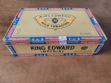 Rarissima Scatola Vintage vuota di Sigari King Edward Imperial Mild Tobaccos 